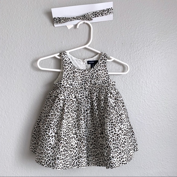 GAP Other - Baby Gap Leopard Print Dress and Headband